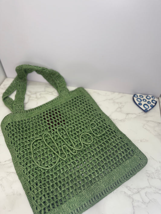Chloe mesh tote