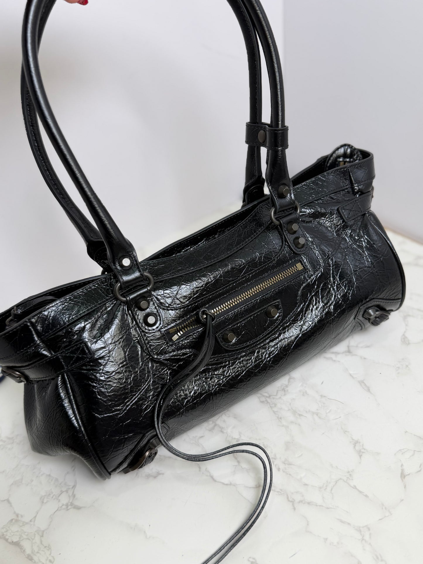 Balenciaga east west city bag