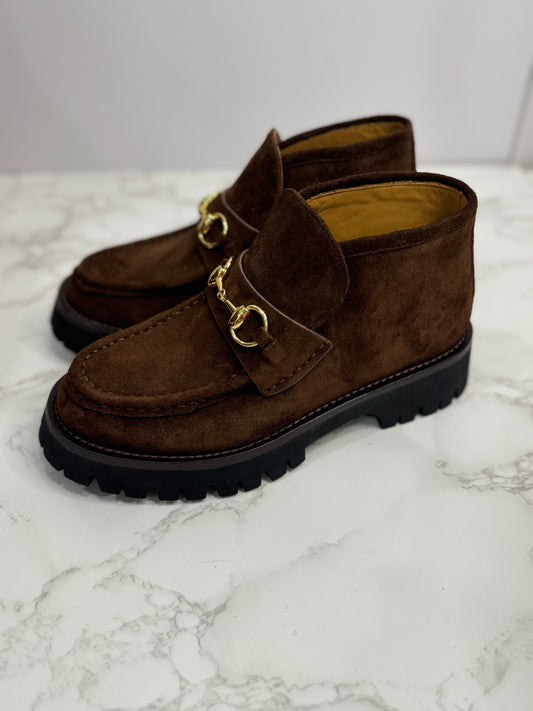 Loafer boots