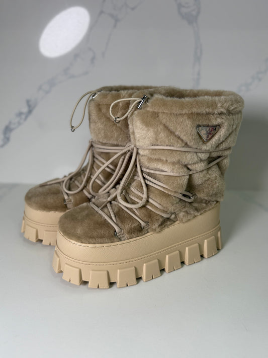 Prada moon boots