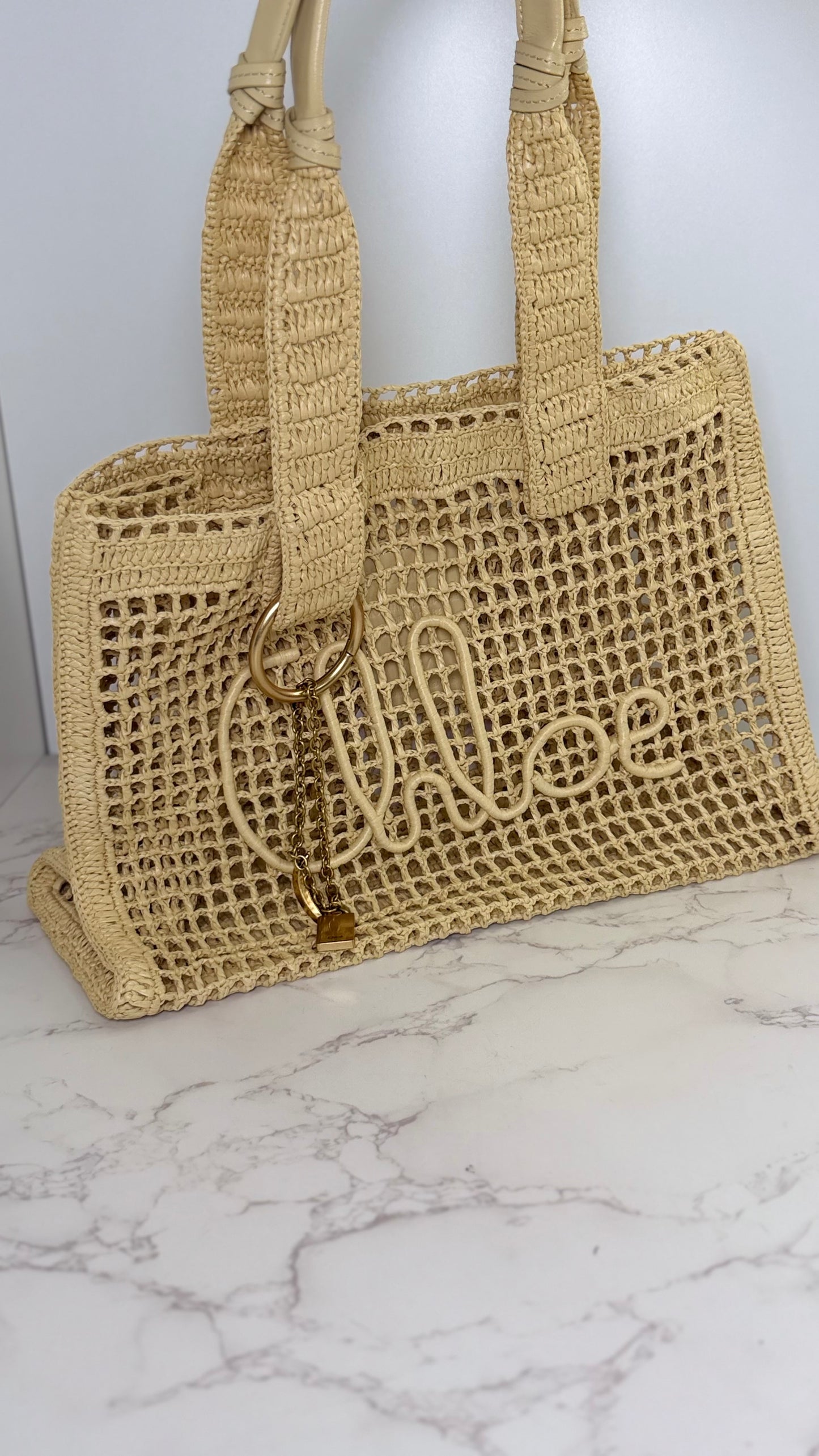 Chloe raffia