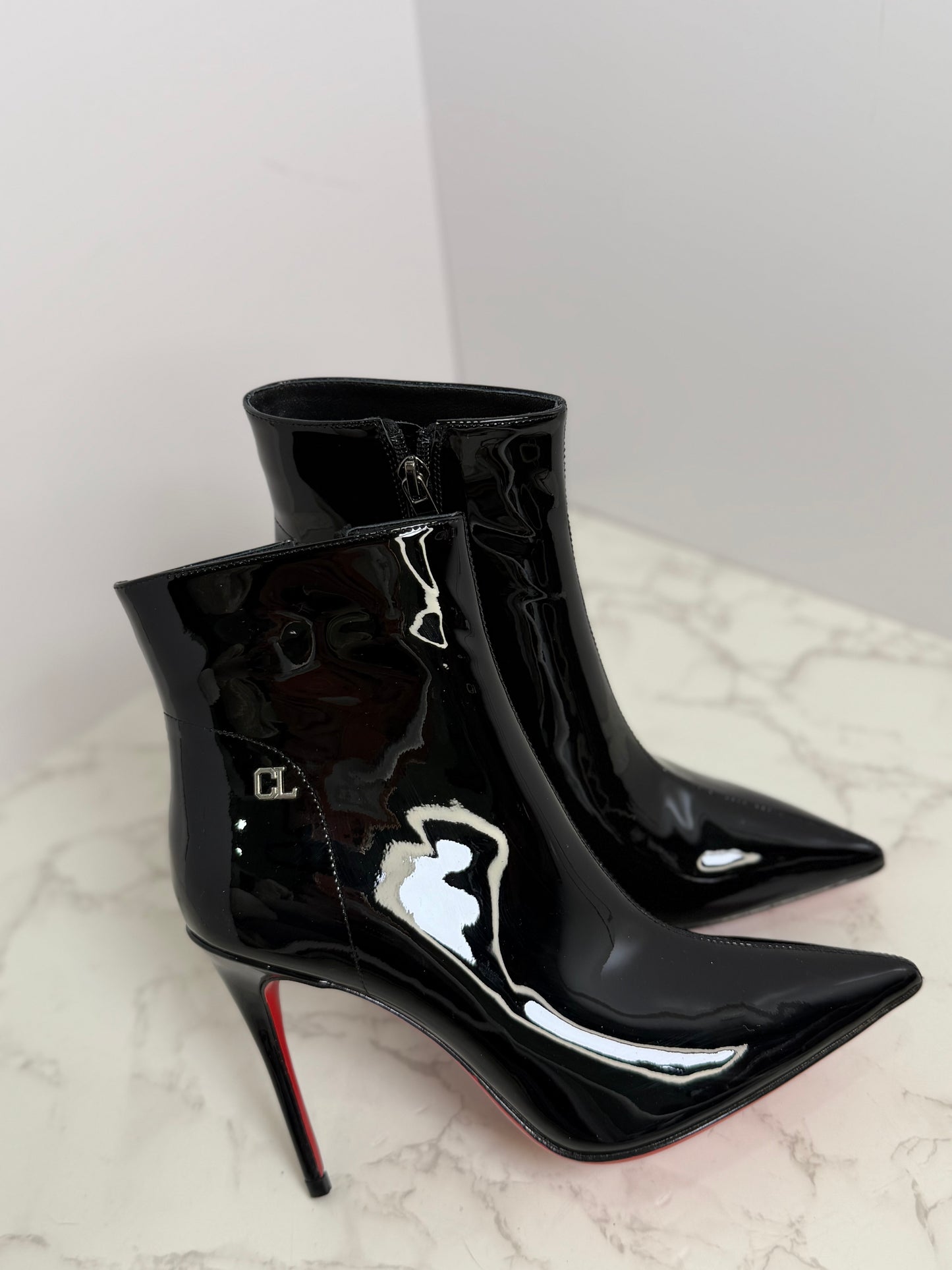Cl patent booties