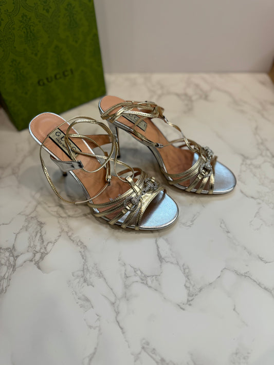 Heeled sandals