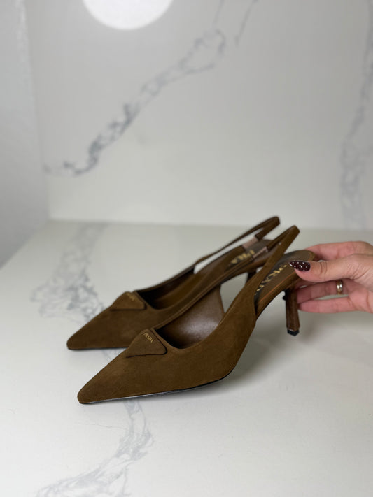 Prada slingbacks