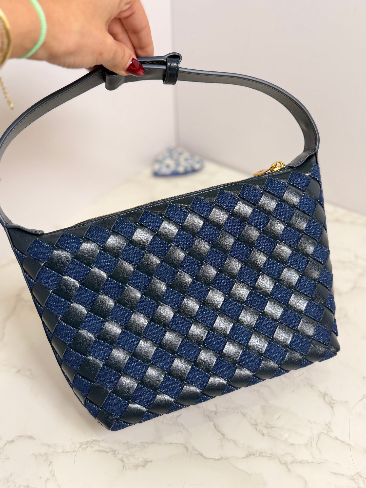 BV denim shoulder