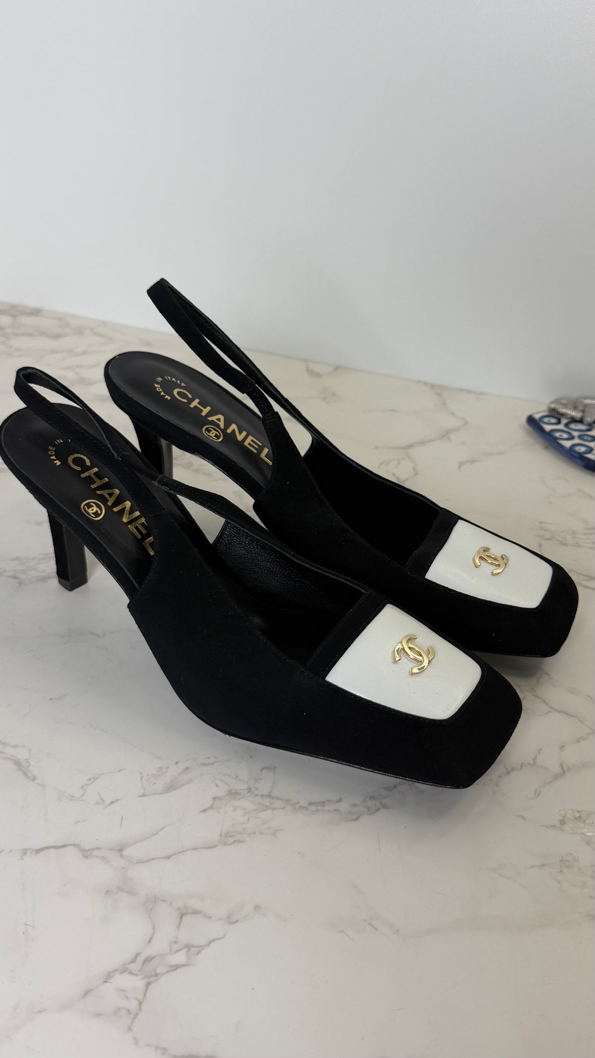 CC slingback heel