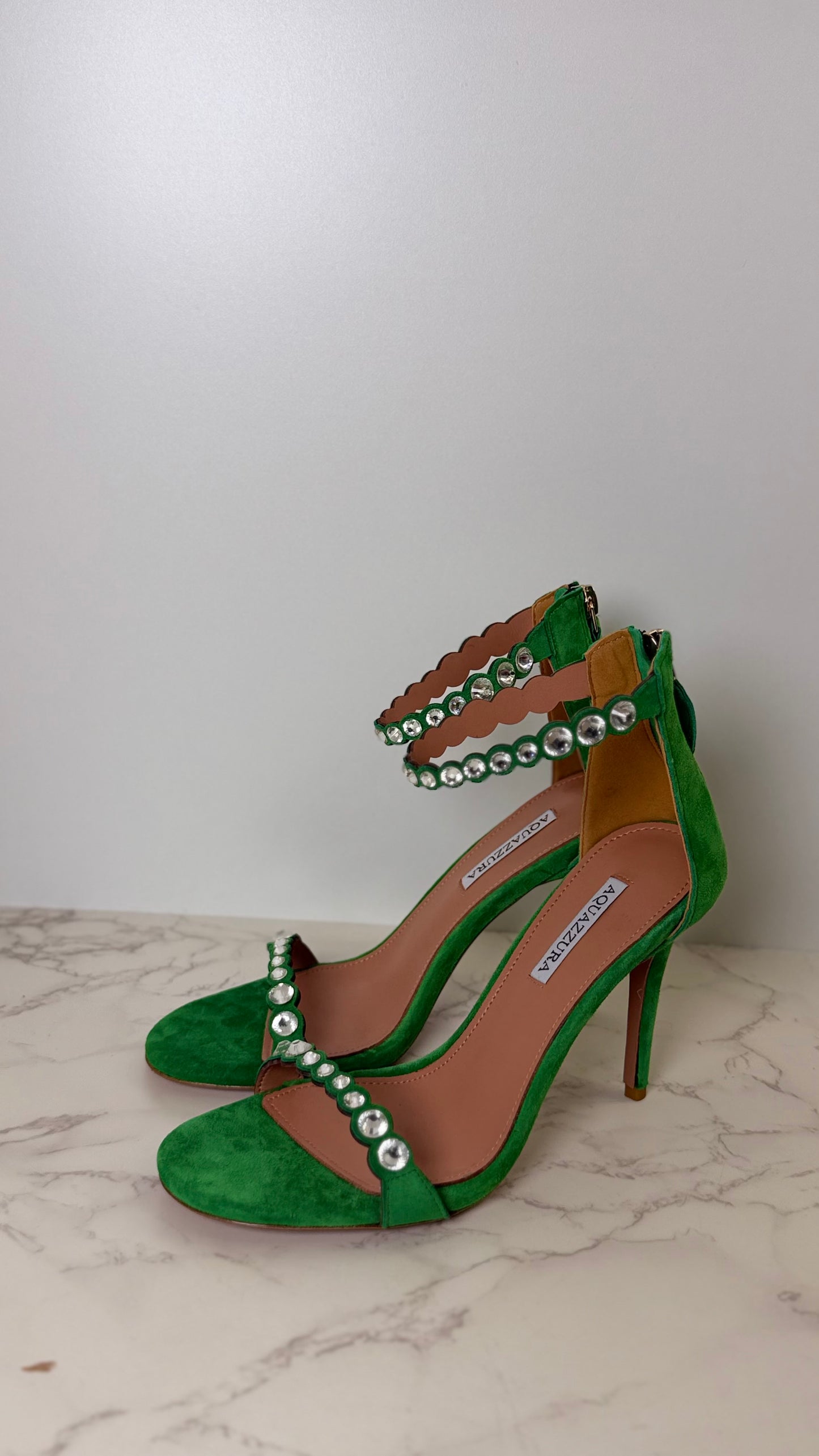 Aqua heels