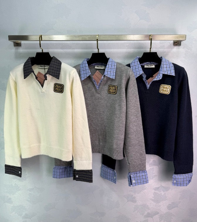 Mm polo sweater