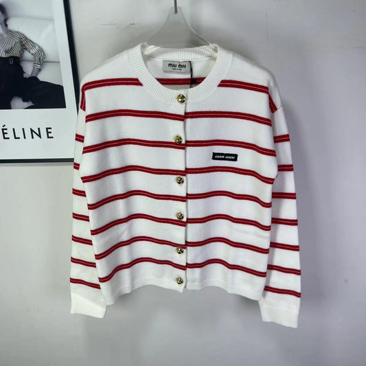 Mm stripe cardigan