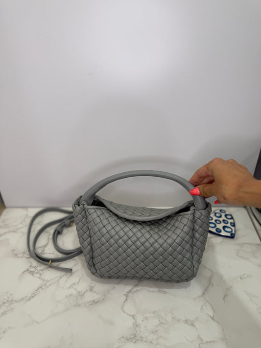 Bv woven dumpling crossbody