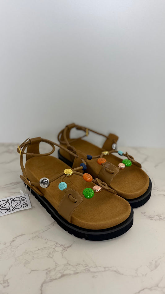 Loewe Beaded Dad Sandal
