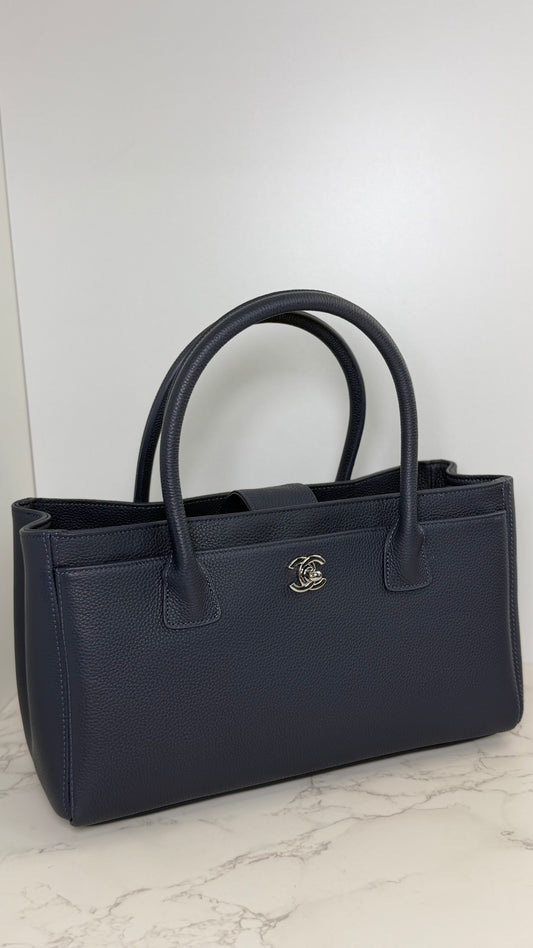 CC Leather Shoulder Tote