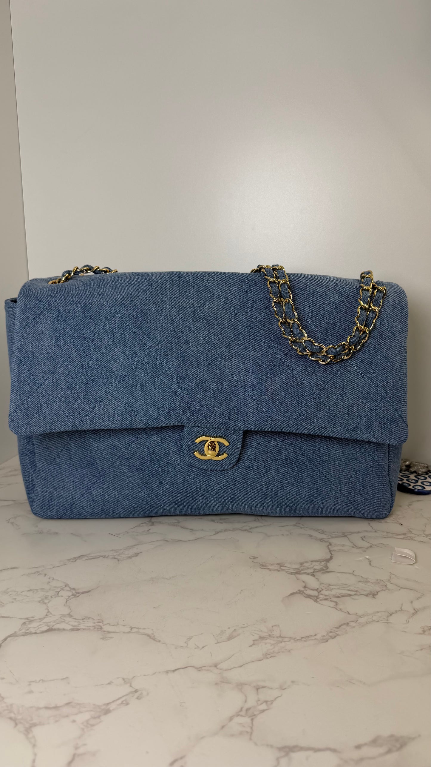 Cc xl denim flap