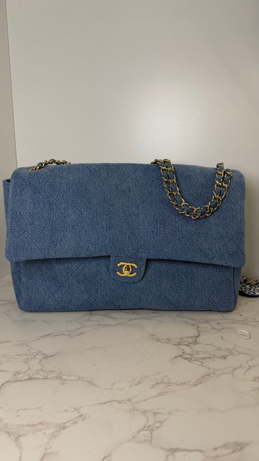 Cc xl denim flap
