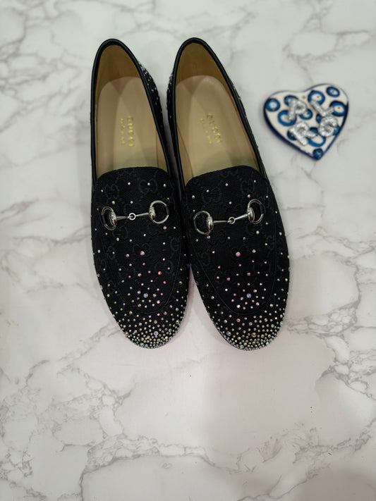 Embellished loafers