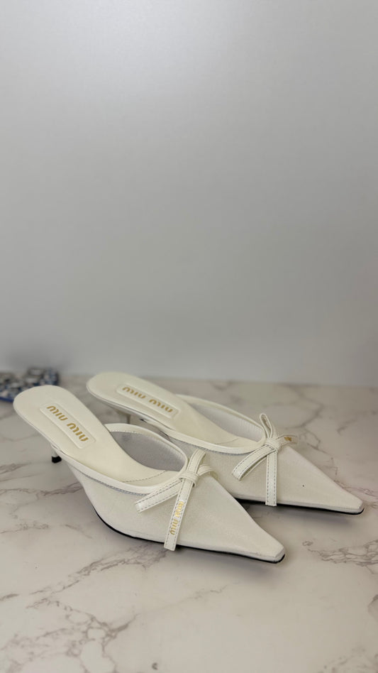 MM Mesh Kitten Heel