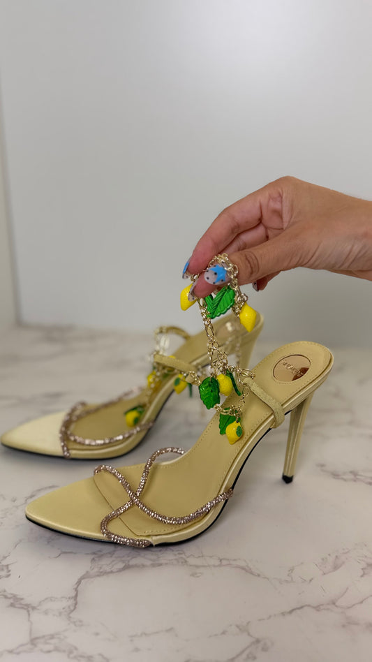 Ysl lemon heels