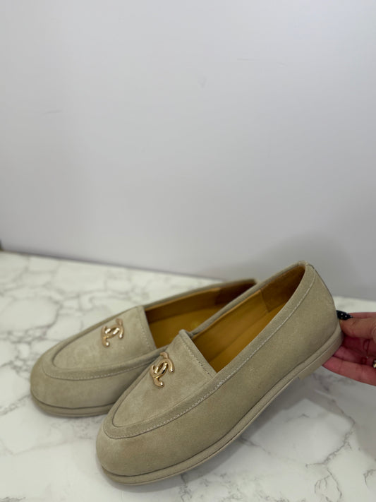 Cc suede loafer