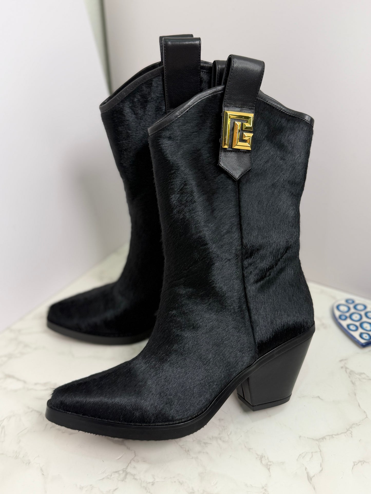(Copy) Givenchy pony hair l boot