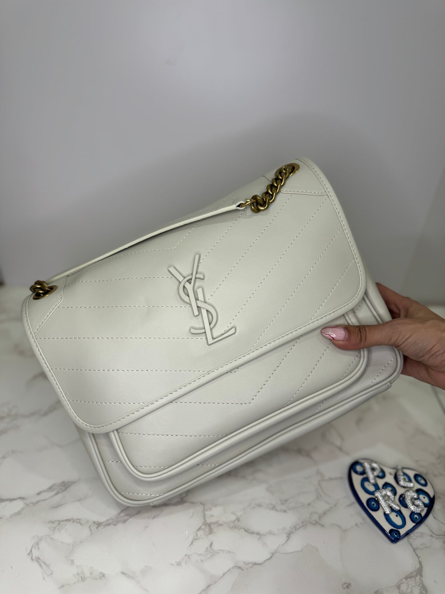 White ysl Niki