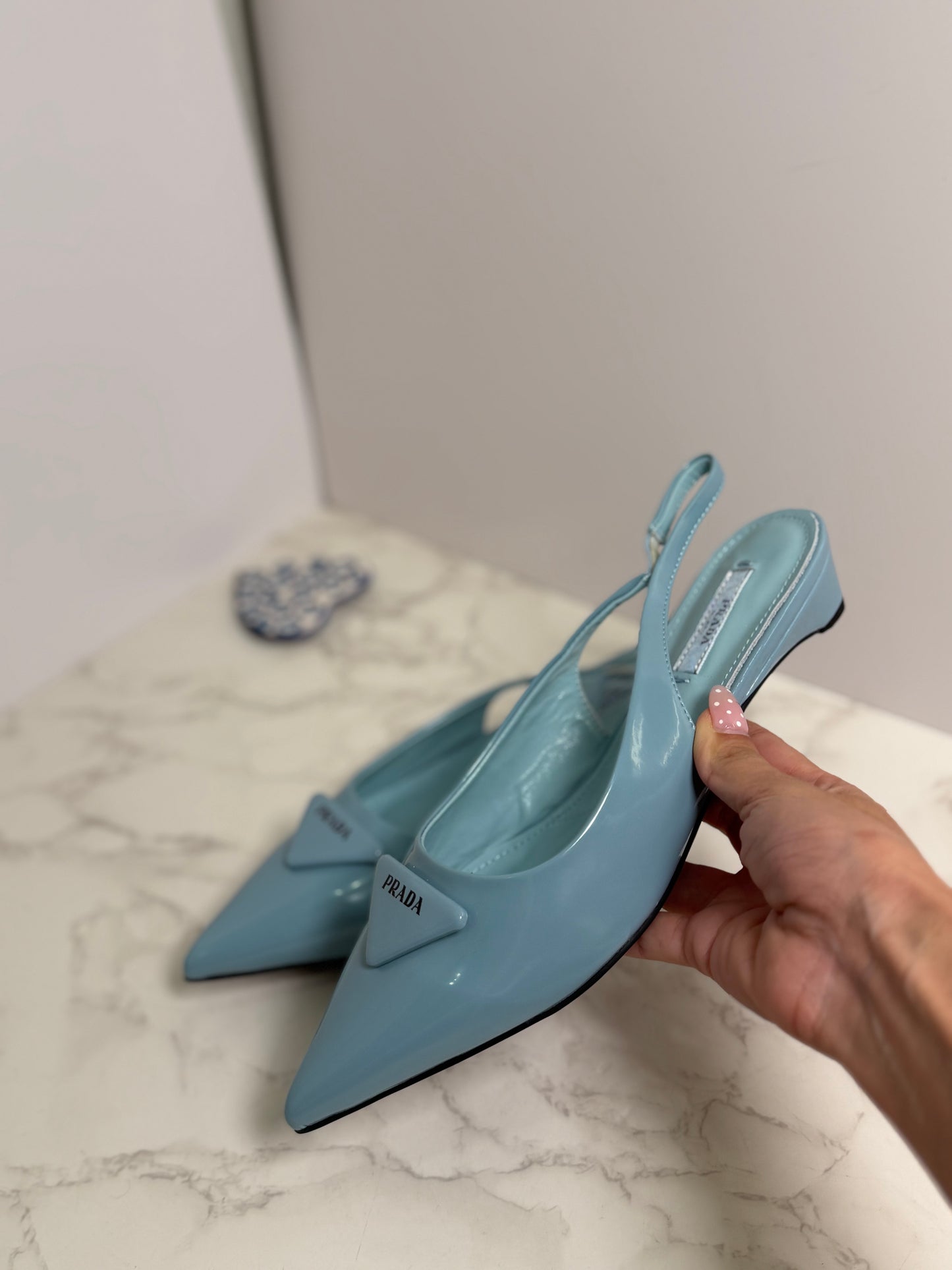 Prada slingback flat