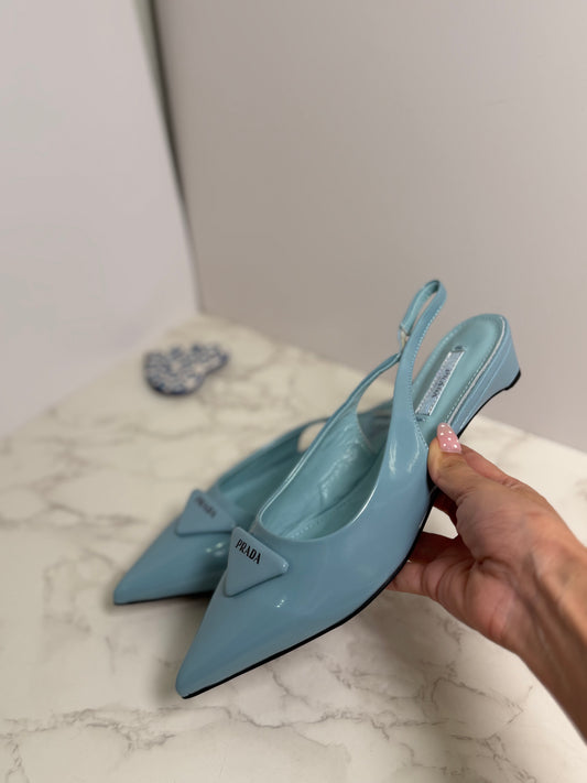 Prada slingback flat