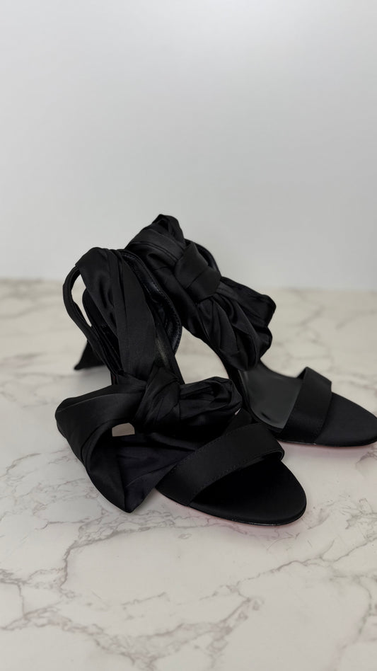 CL SATIN HEEL