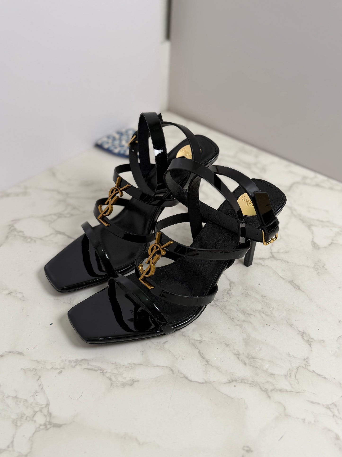Ysl wrap heel