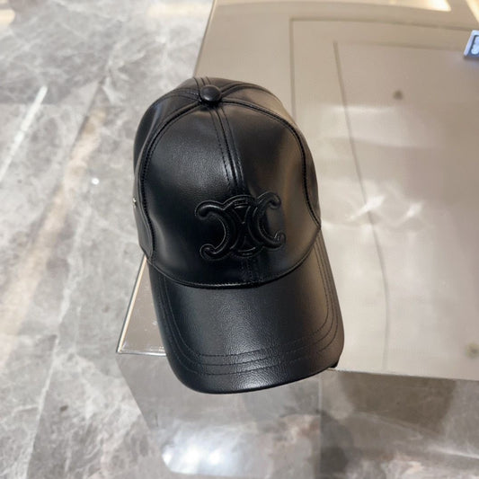 Leather hat