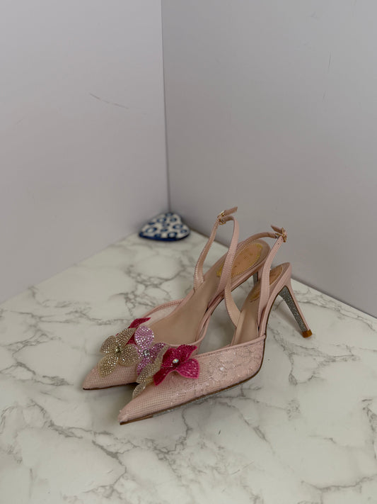 Rc flower slingback