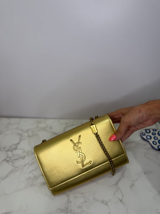 Metallic crossbody