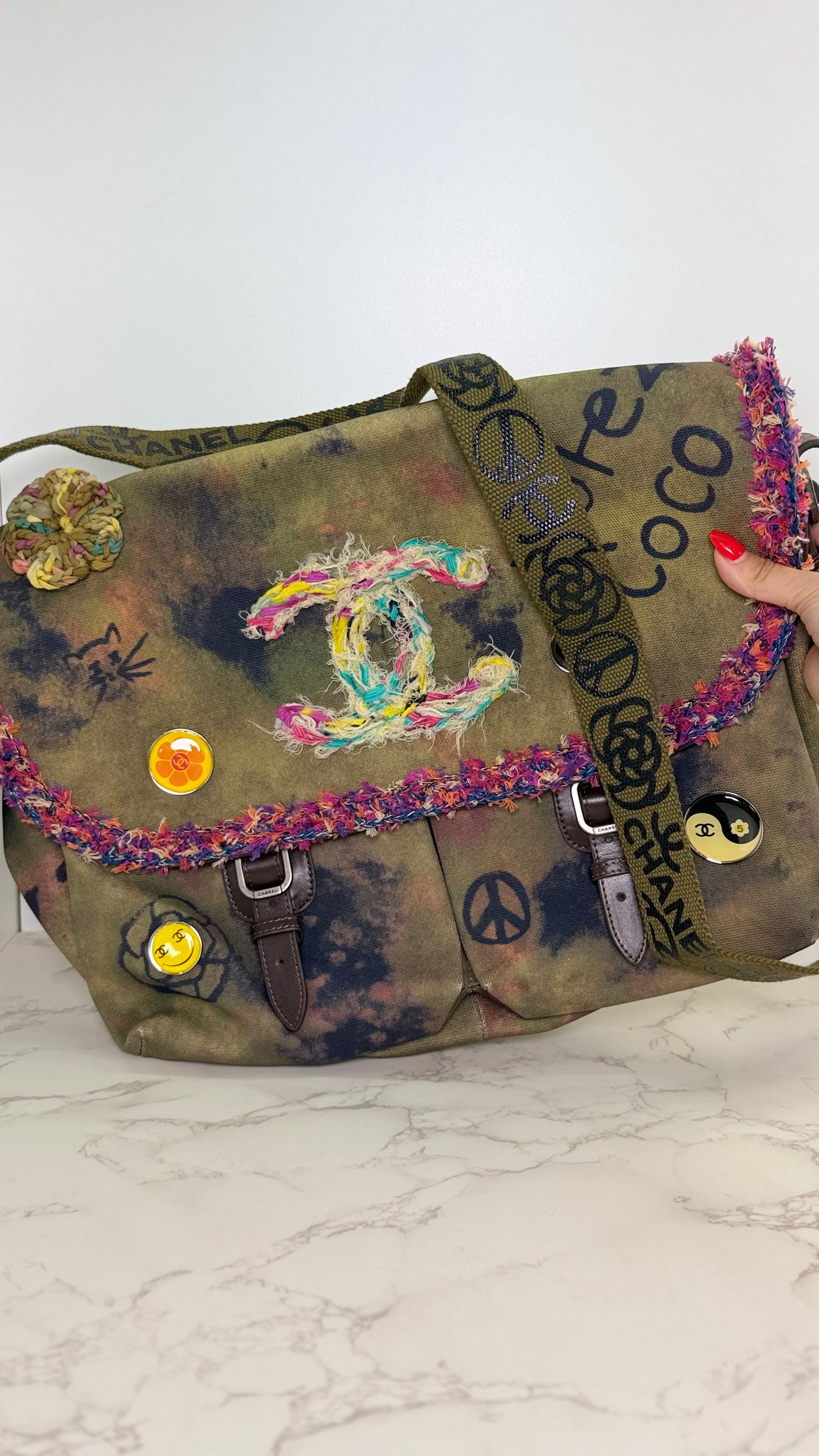 CC vintage messenger