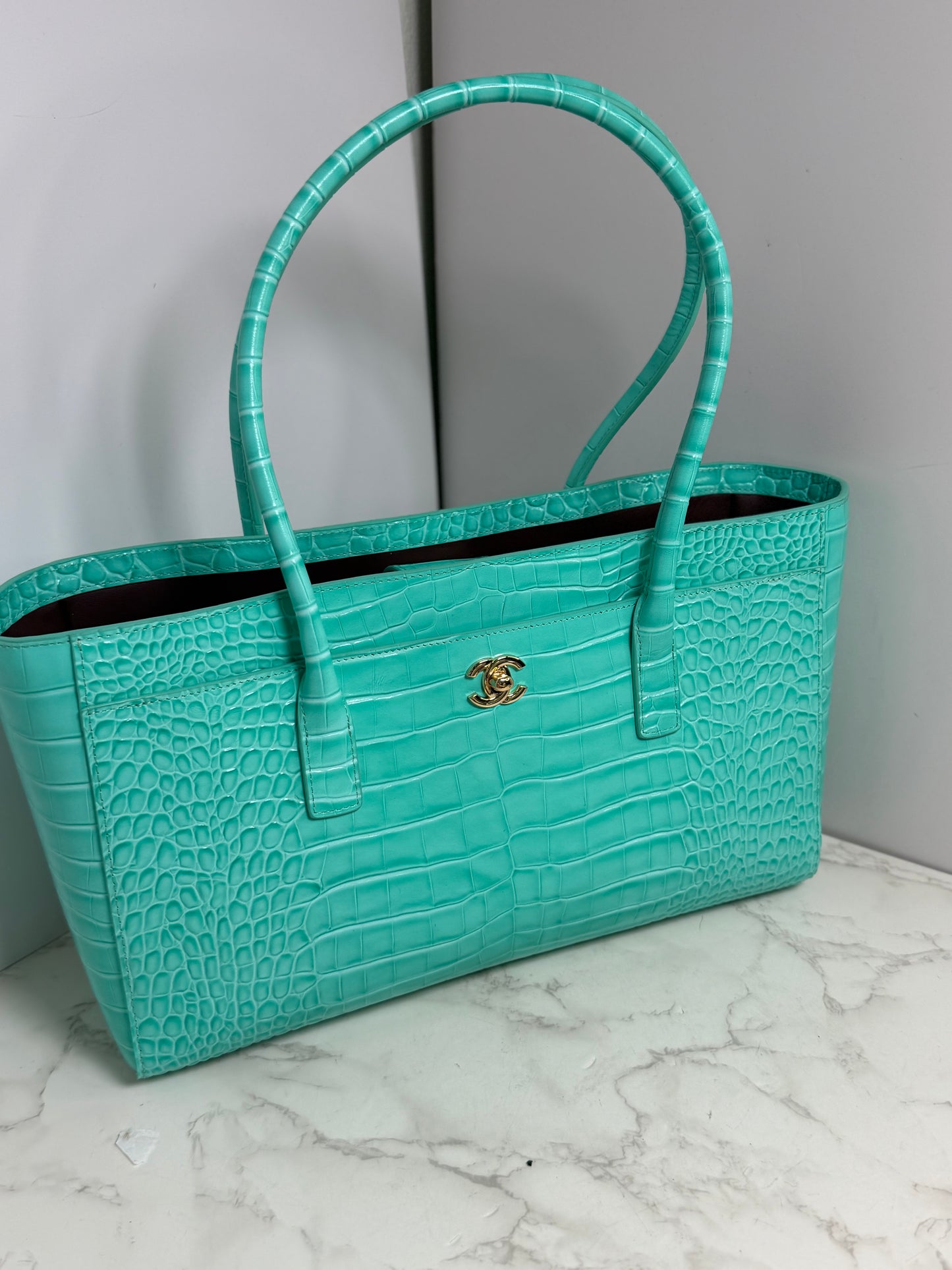 (Copy) Cc shoulder bag croc
