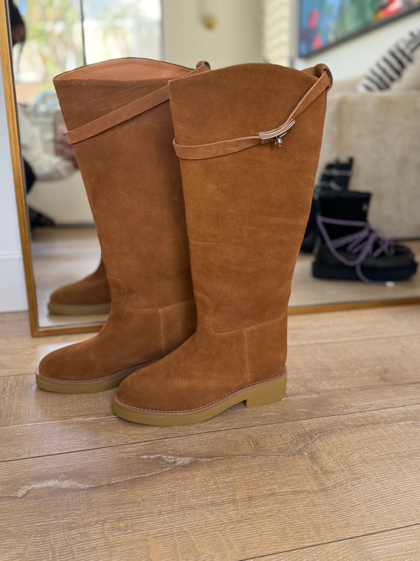 Hermes riding boot