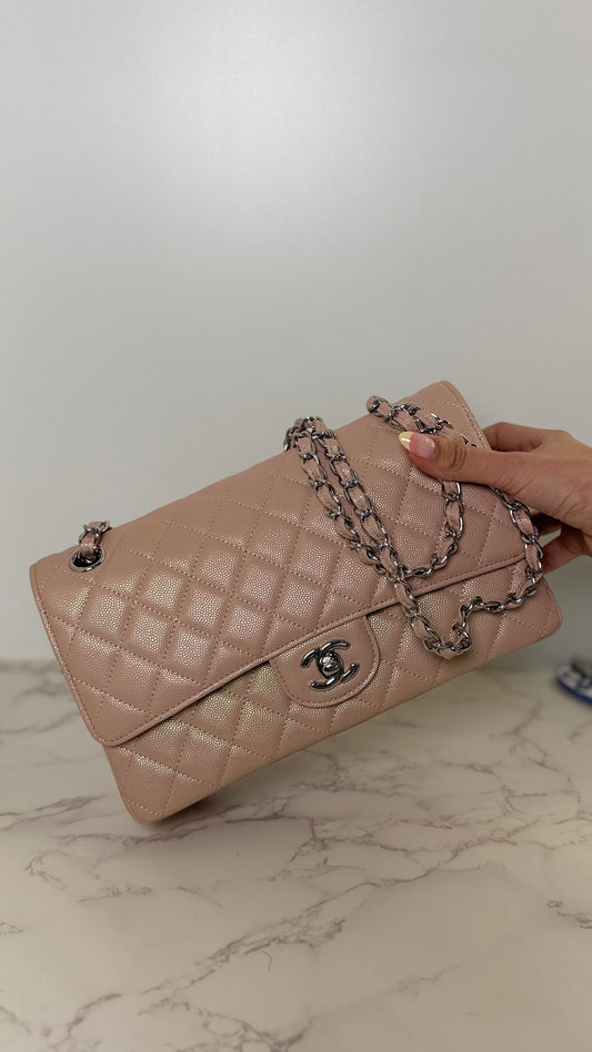 CC Iridescent Double Flap