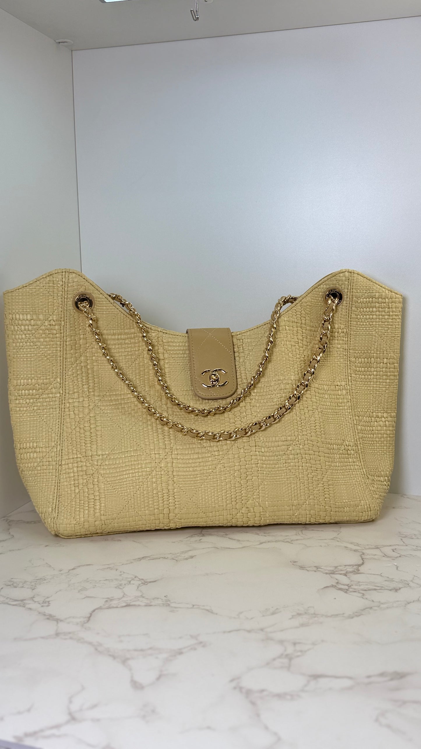 CC Raffia Tote