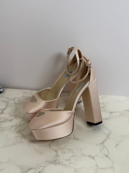 Prada platform heels