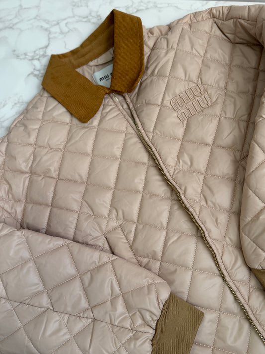 Quilted barn jacket