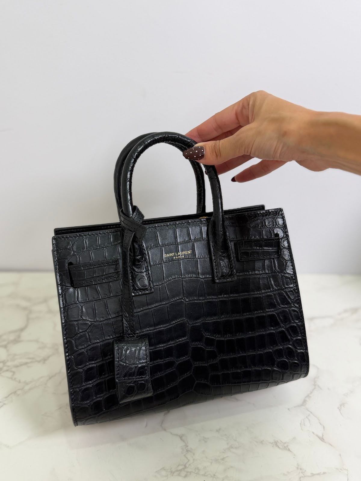Ysl sac de jour croc