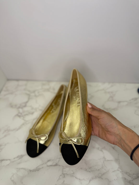 (Copy) Metallic ballet flat