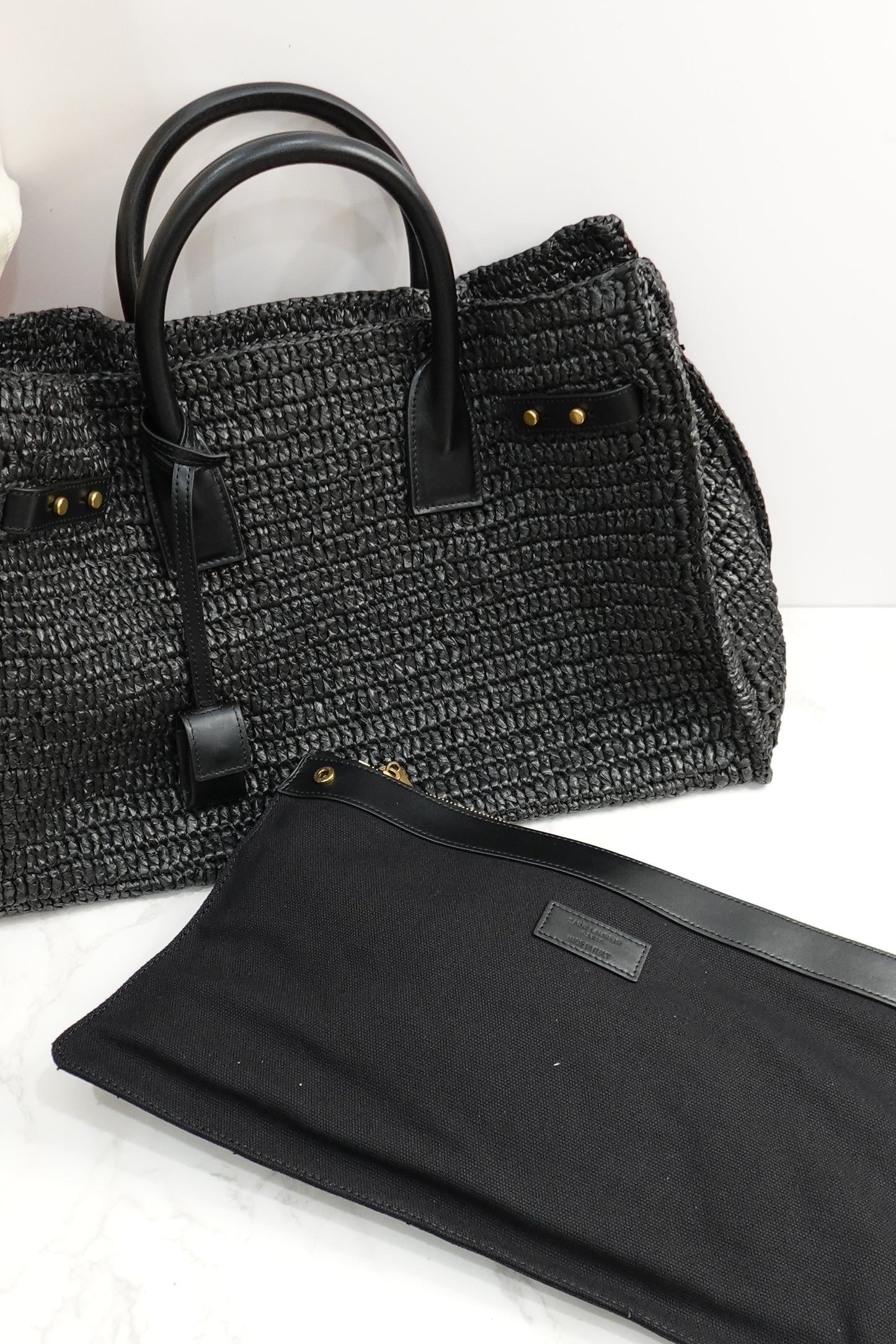 Raffia tote