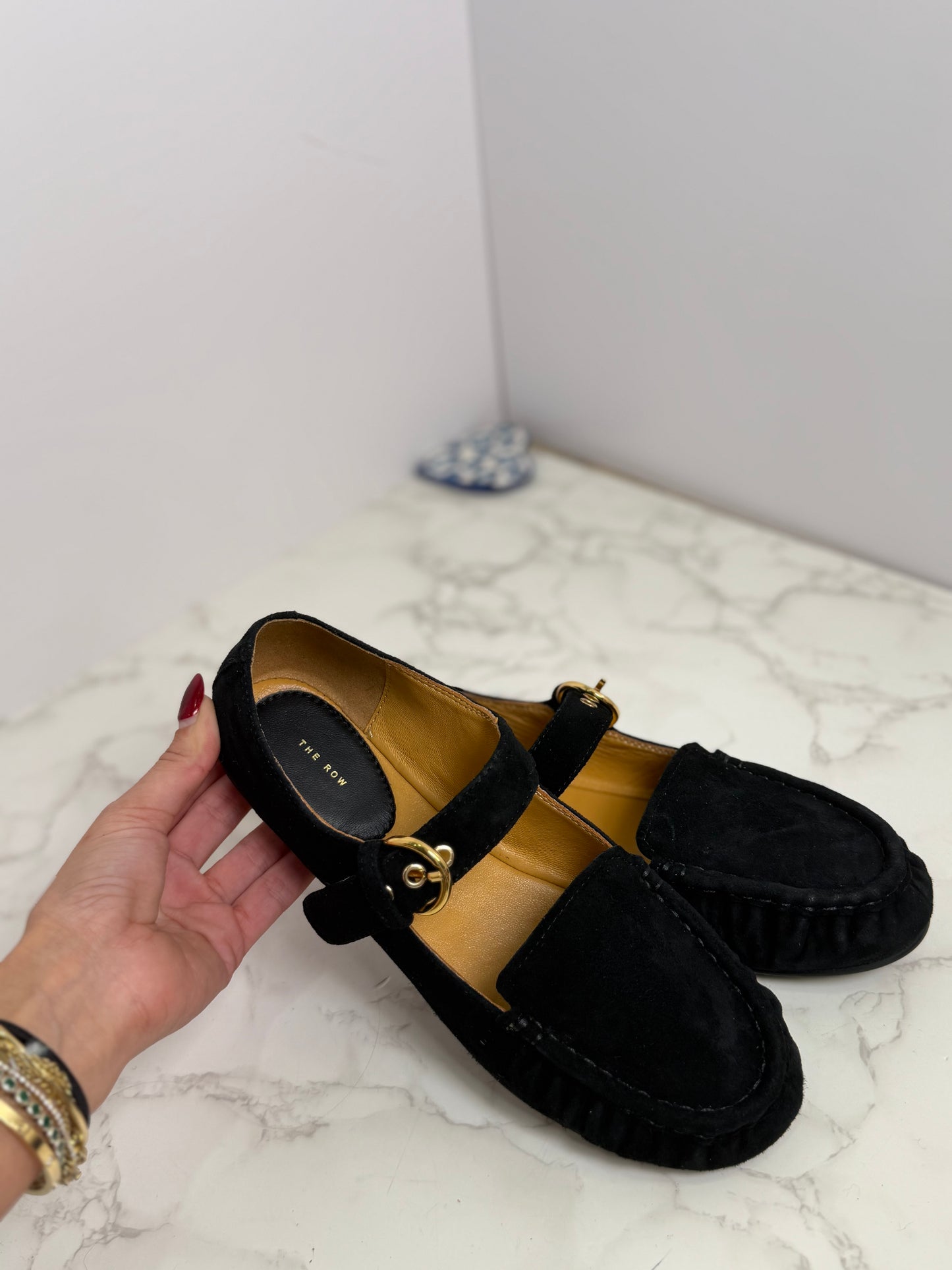 Row Mary Jane ballet flat