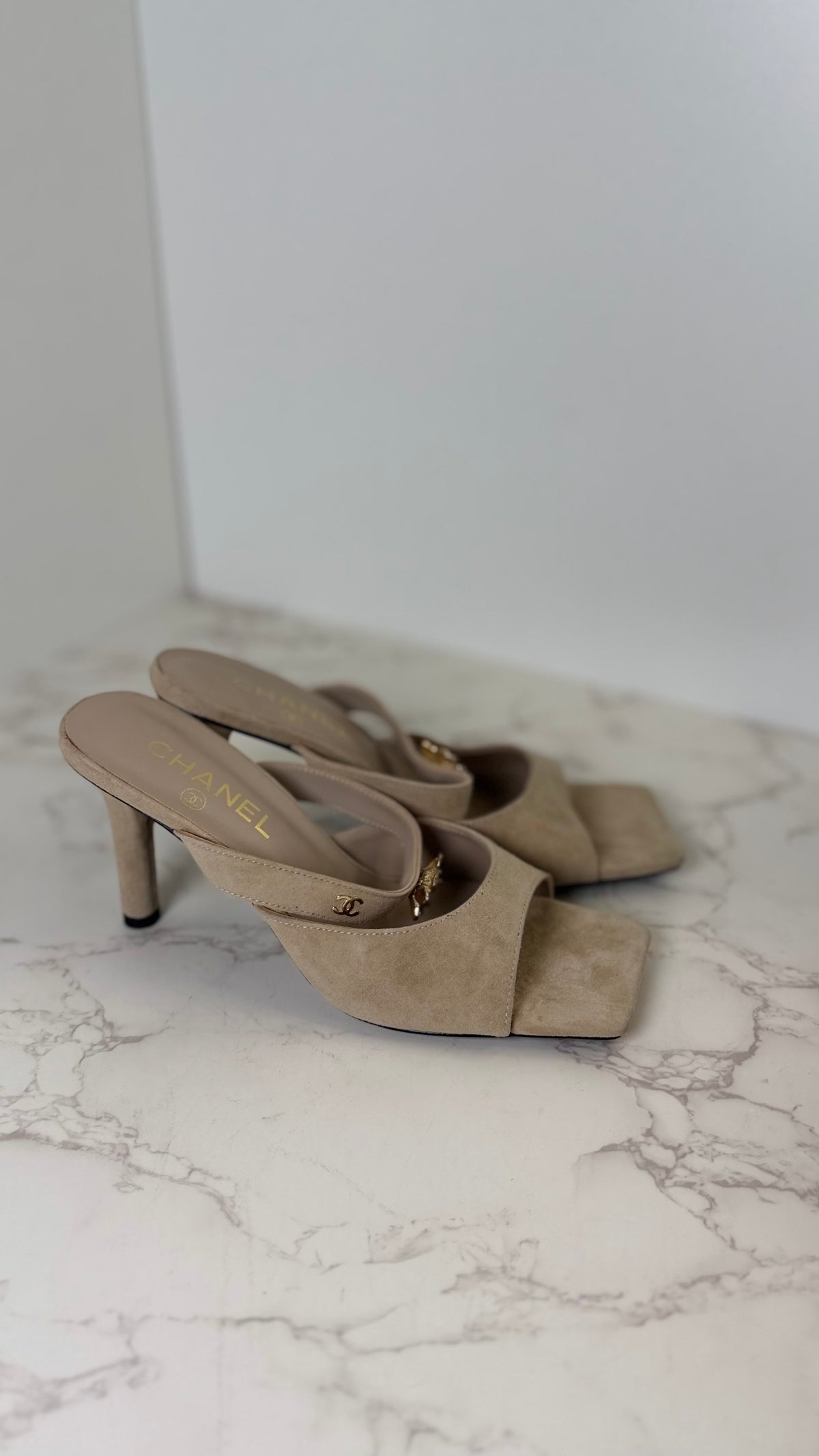 CC Suede Heel