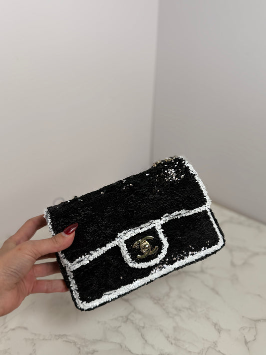 Cc sequin bag