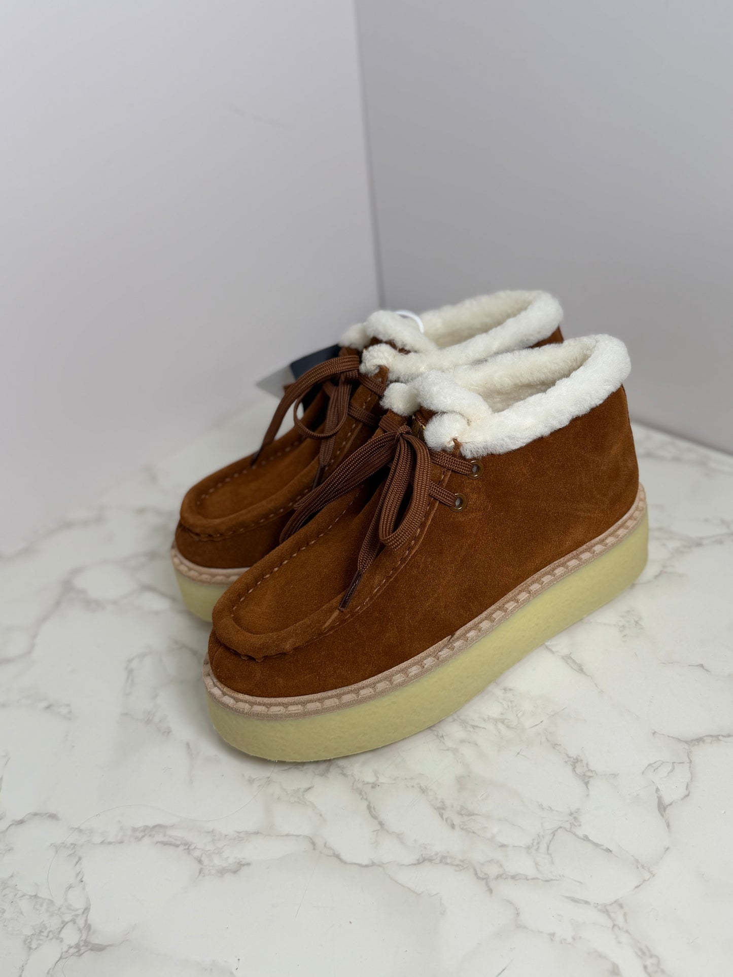 Prada sherpa boot