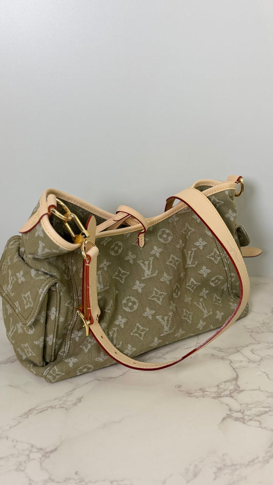 LV Denim cargo crossbody