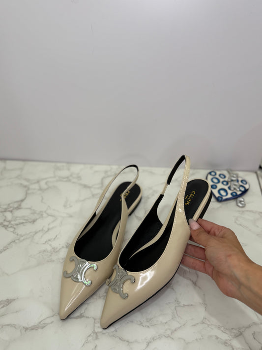 Triomphe slingbacks