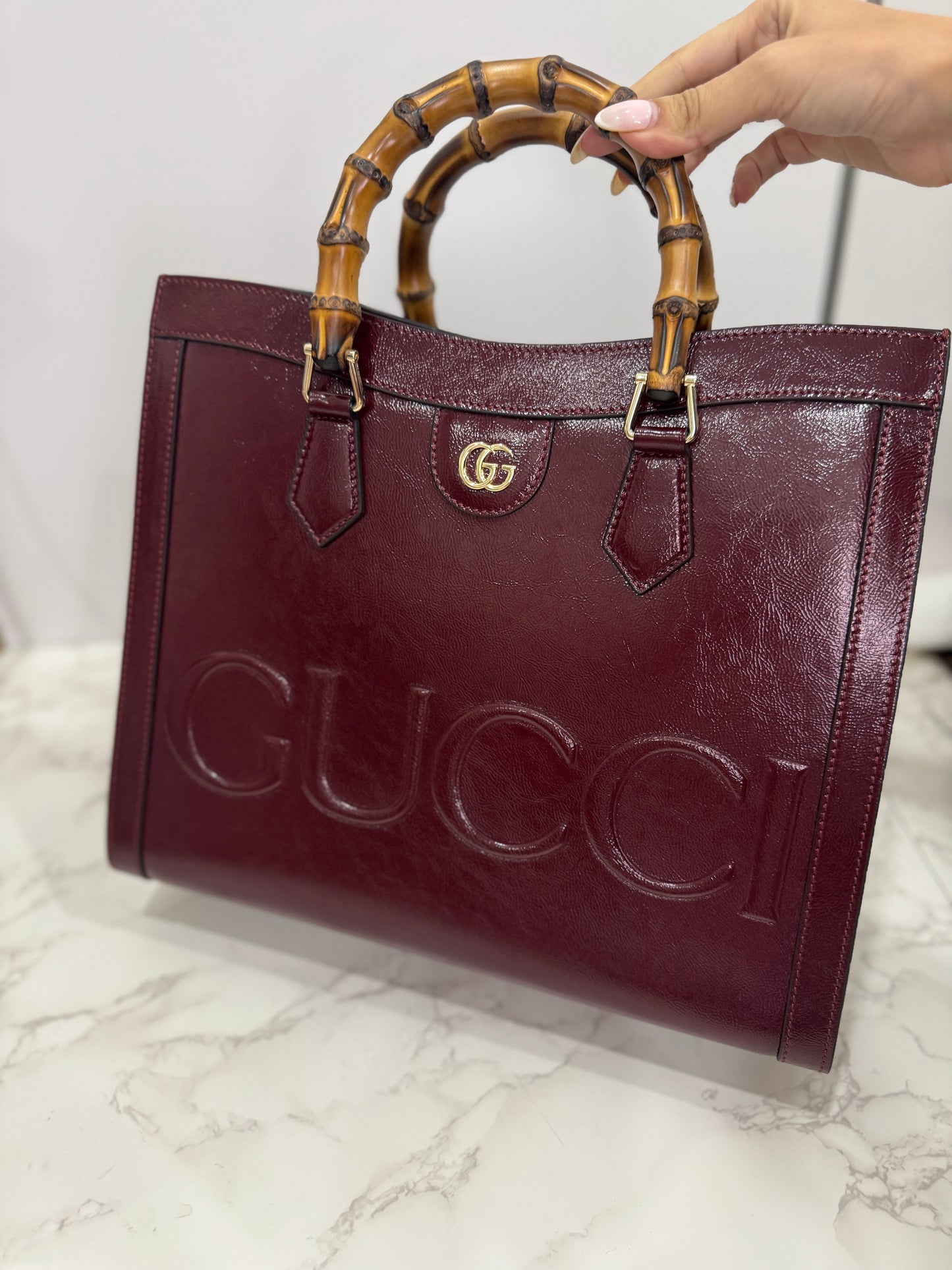 Patent bamboo tote