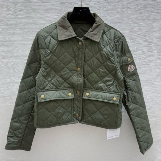 Moncler quilted crop jacket