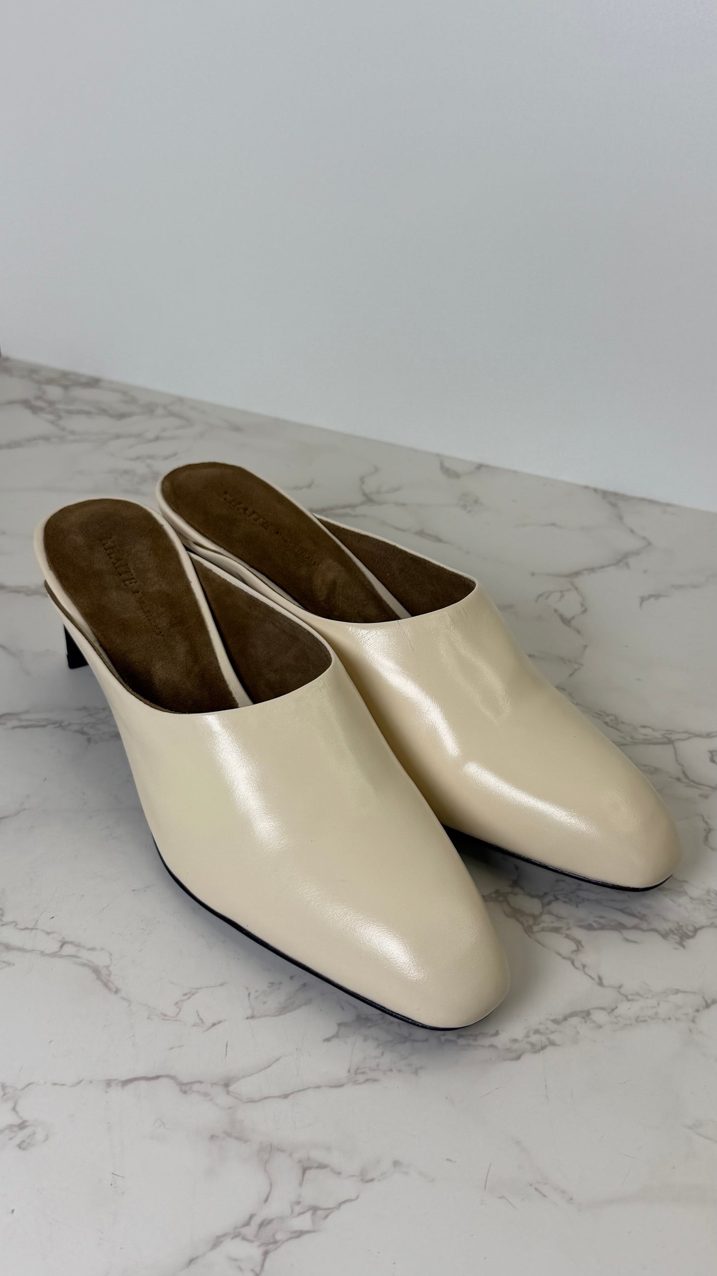 Khaite mule heel